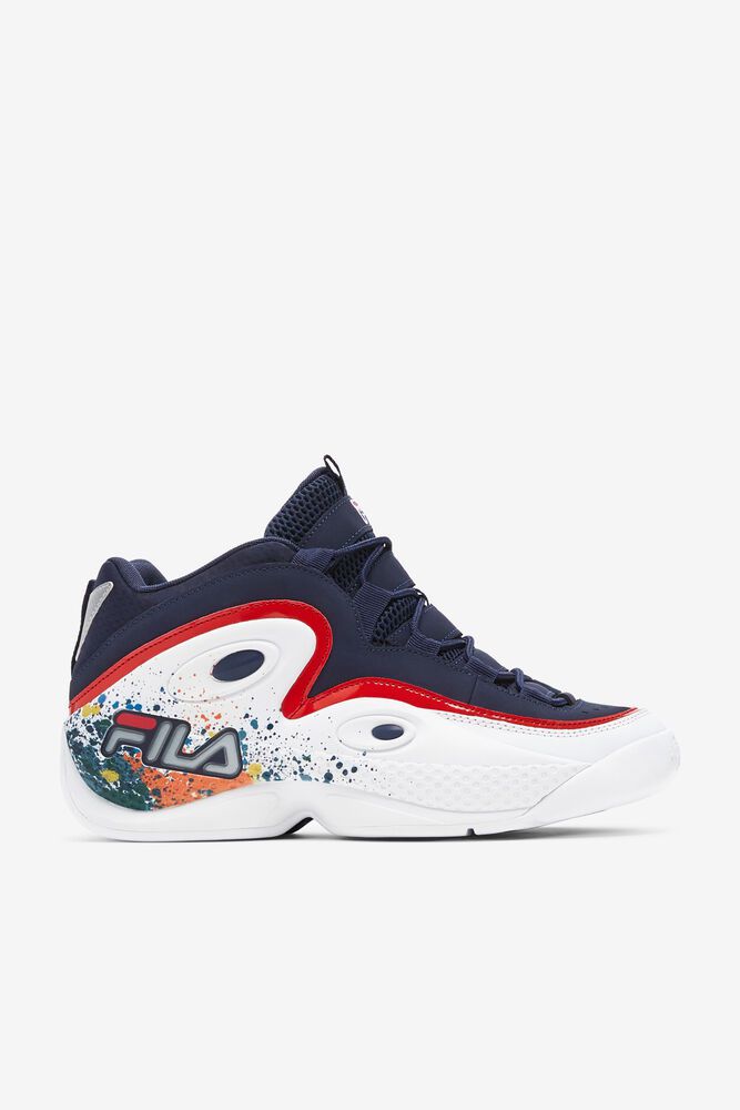 Fila Sneakers Herre Mørkeblå/Hvide Grant Hill 3 Diy INT-317204